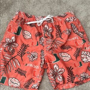 U Miami Men Swim Trunks
